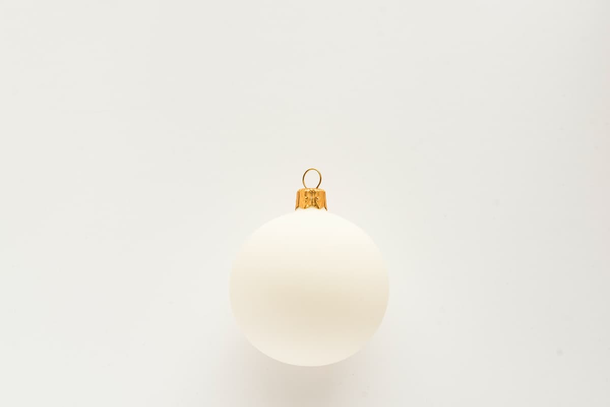 white bauble