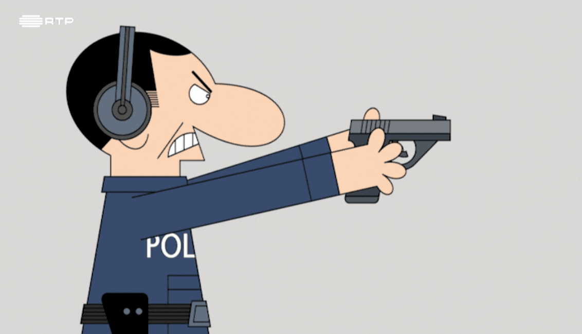 Carreira de tiro: queixas de PSP e GNR contra ilustradora da RTP falham alvo