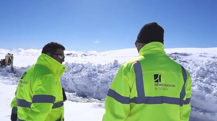 Neve na Serra da Estrela: neste Inverno, para a Infraestruturas de Portugal, será um “acontecimento imprevisível”