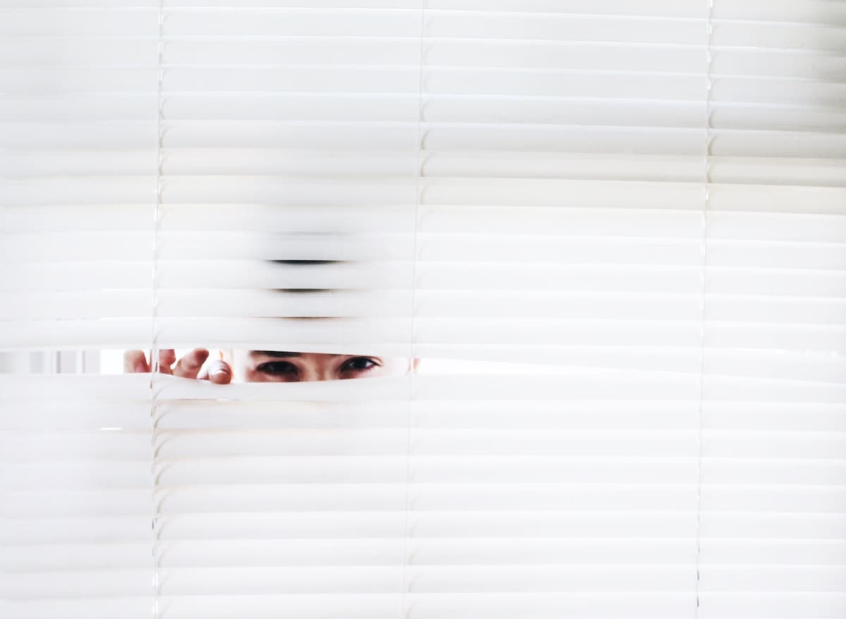 Photography of Person Peeking