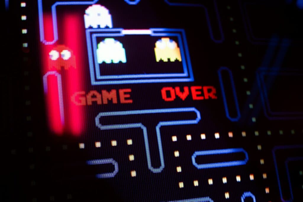 Pacman arcade game