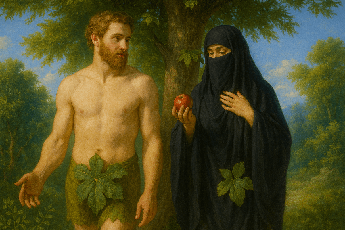 Depois das negras burkas, proíbam-se as peúgas brancas